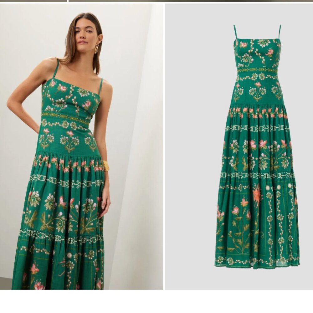 Agua by Agua Bendita Lima Esmeralda  Dress